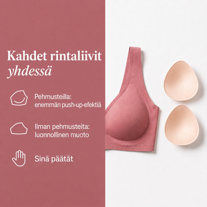 LUMIVE™ saumattomat premium-rintaliivit