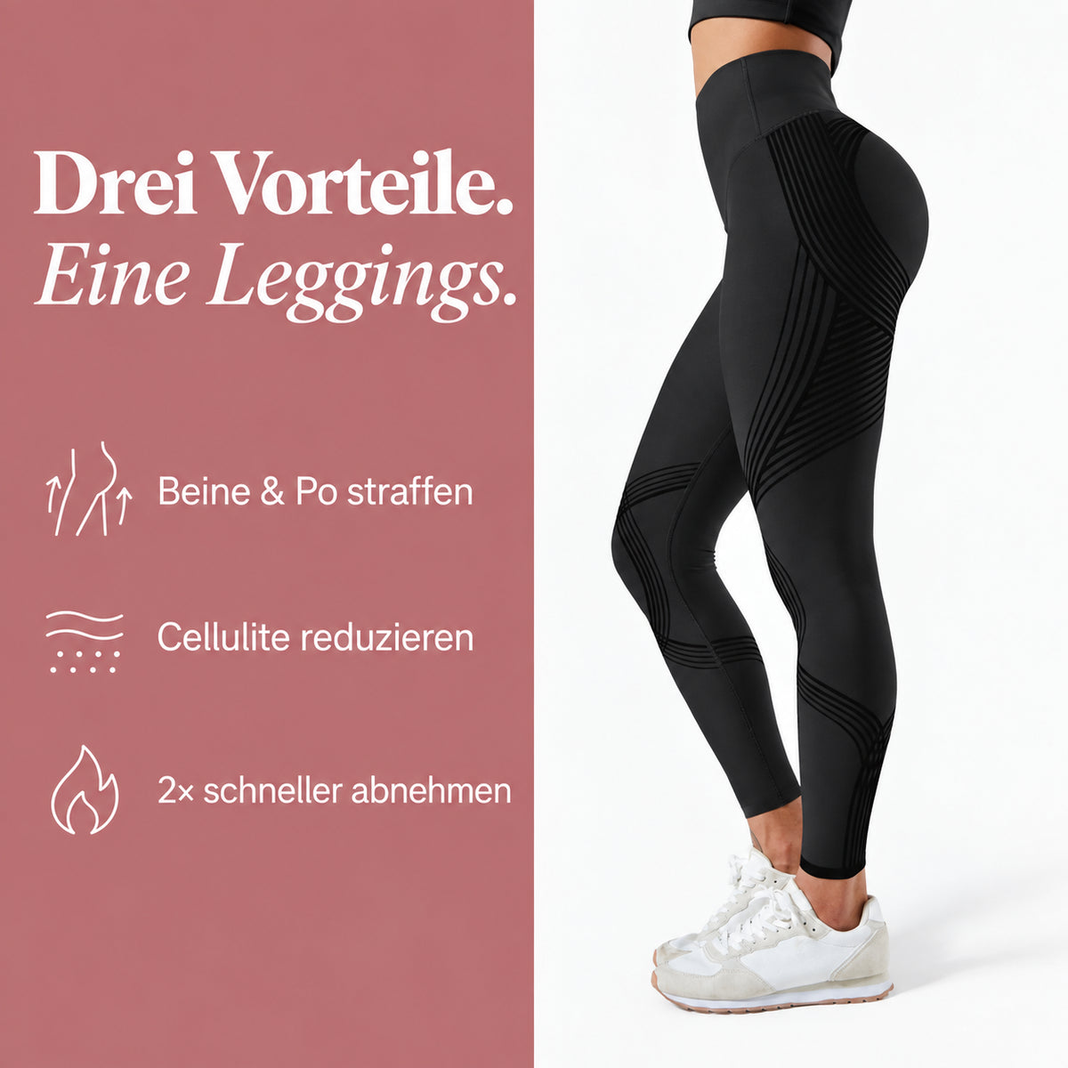 LUMIVE™ 3D-Muotoilevat Kompressioleggingsit
