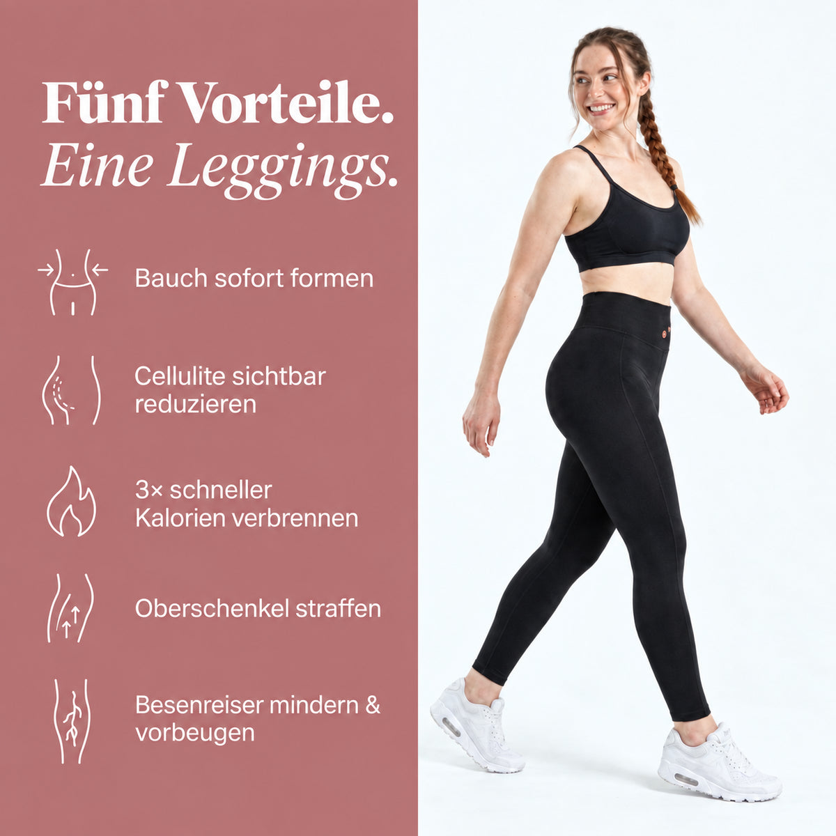 LUMIVE™ 3D-Muotoilevat Kompressioleggingsit